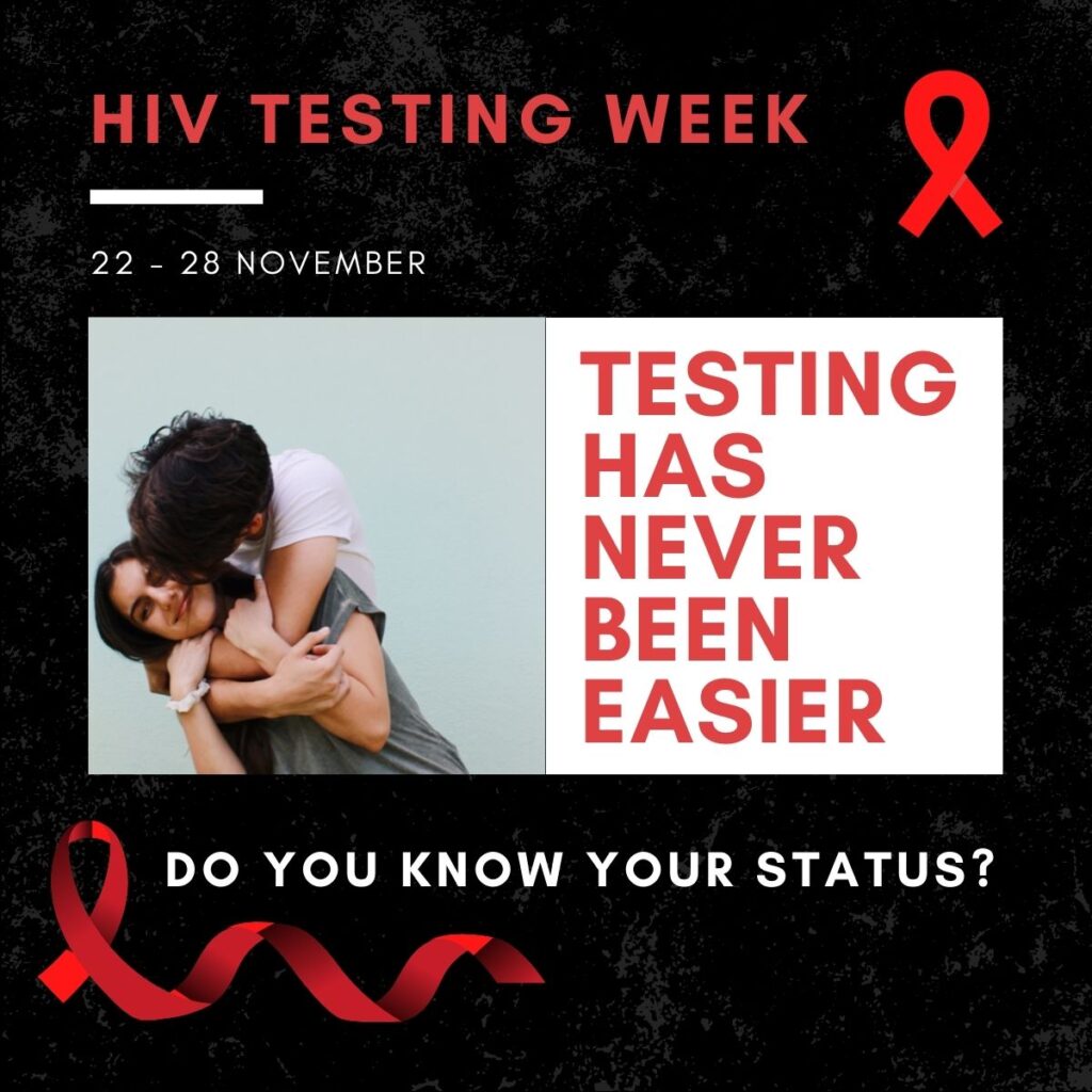 HIV Testing Week 2228 November Young Wrexham