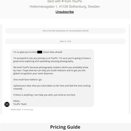 Delete my account — YouPic