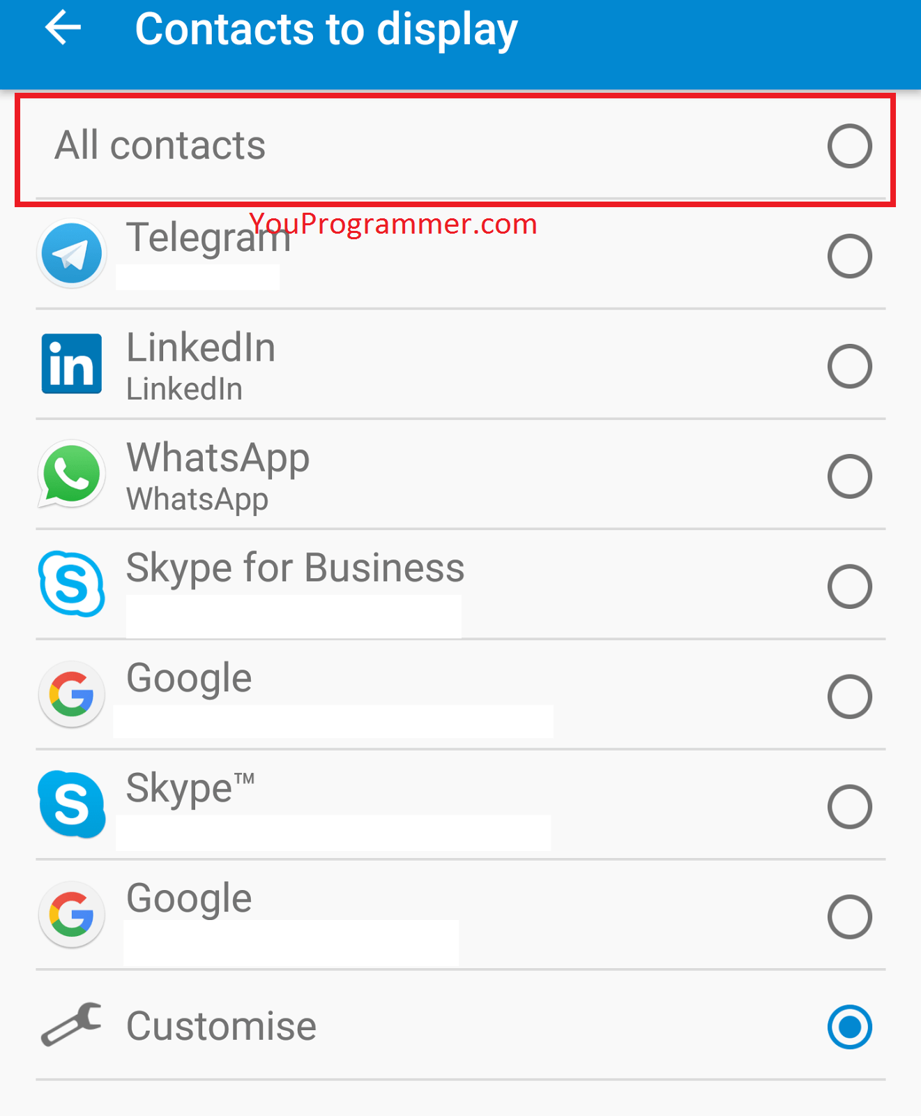 recoverdeletedandroidcontacts YouProgrammer