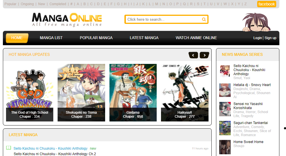How to download manga from website ksaca