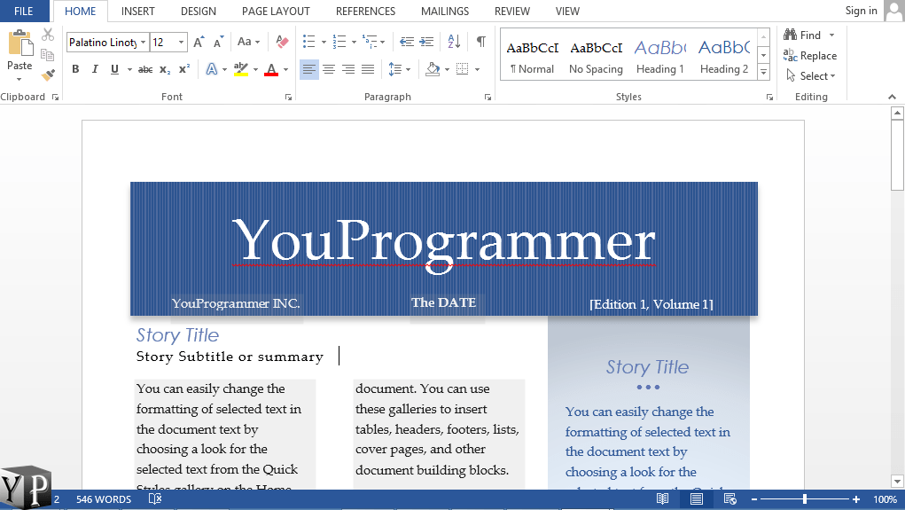 How To Make Columns In Word Document, UpTo 3 Columns