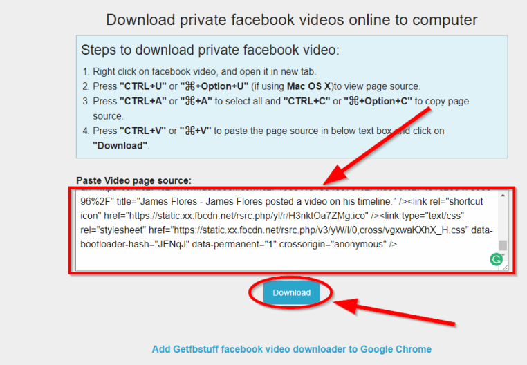 Download private facebook videos mac online