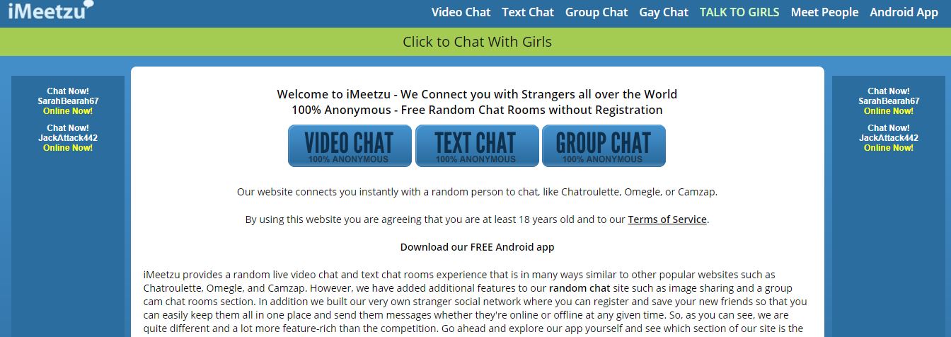 20+ Sites Like iMeetzu (Best iMeetzu Alternatives)