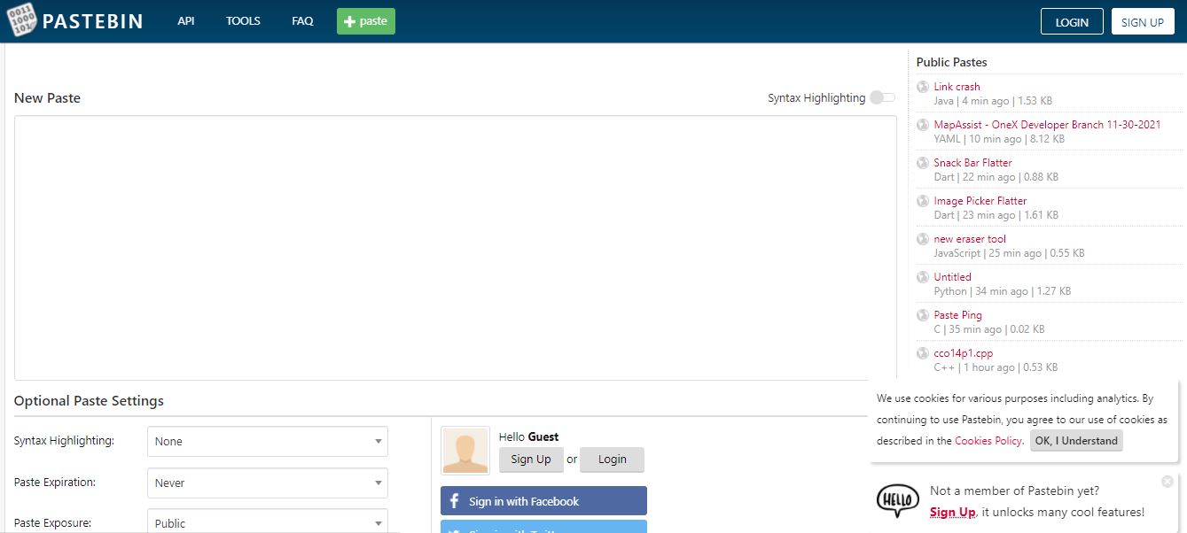 12 Best Pastebin Alternatives ( Programs/Sites Like Pastebin )