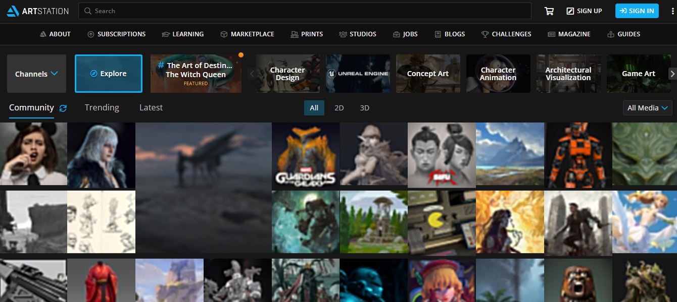 6 Best ArtStation Alternatives ( Sites Like ArtStation )