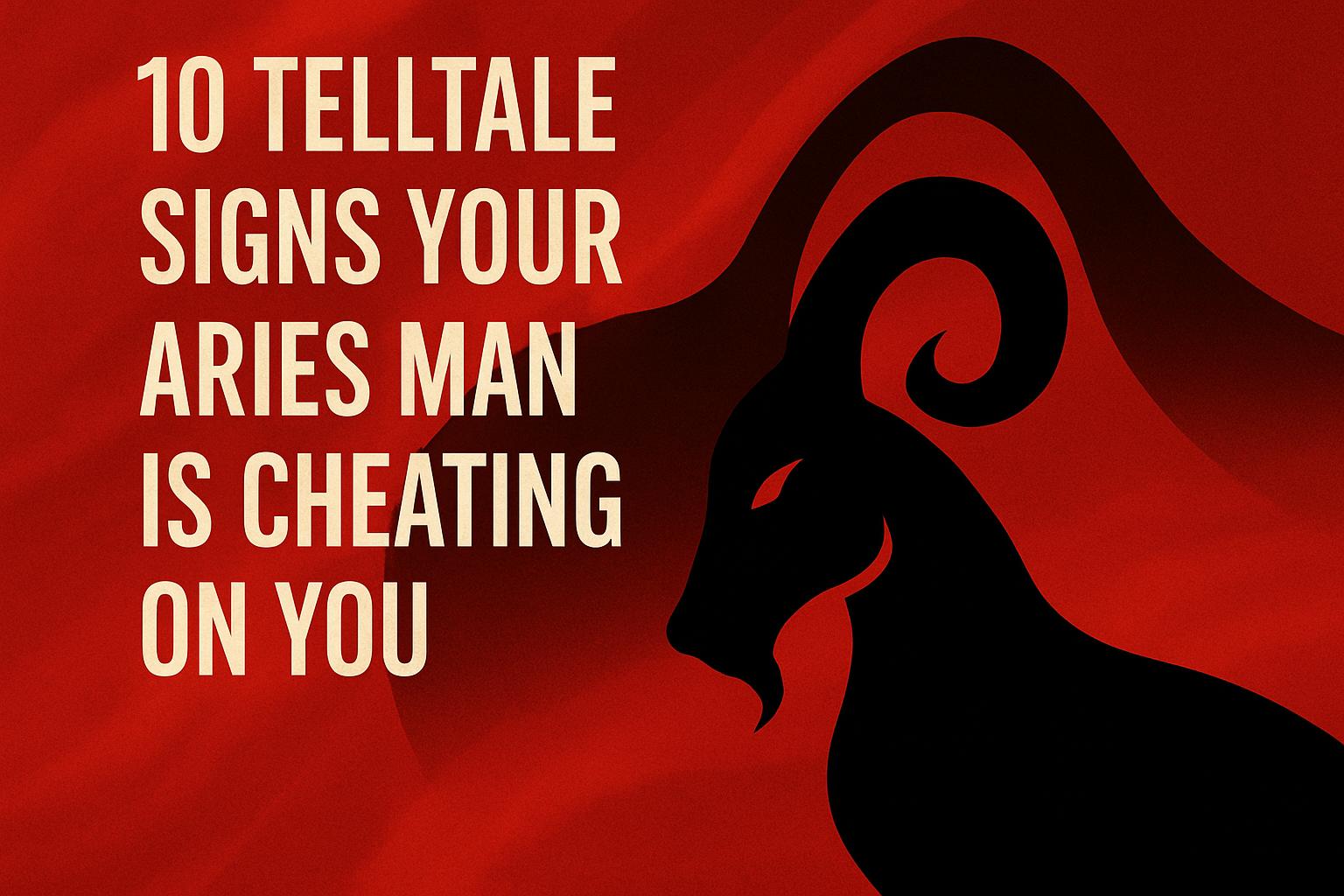 10 Telltale Signs Your Aries Man Is Cheating on You Anna Kovach