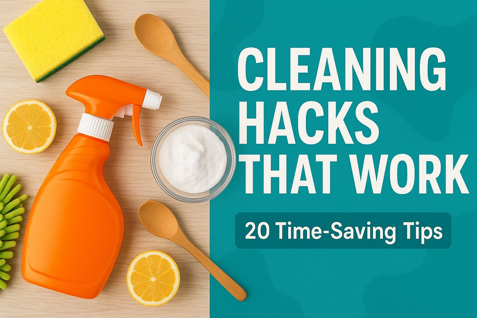 20 Cleaning Hacks That Actually Work (Save Time & Money) YouRabbit Blog(09)