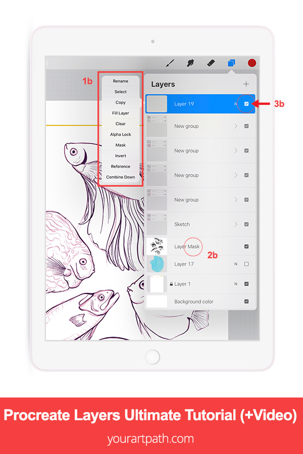 Procreate Layers Ultimate Tutorial (+ VIDEO) YourArtPath