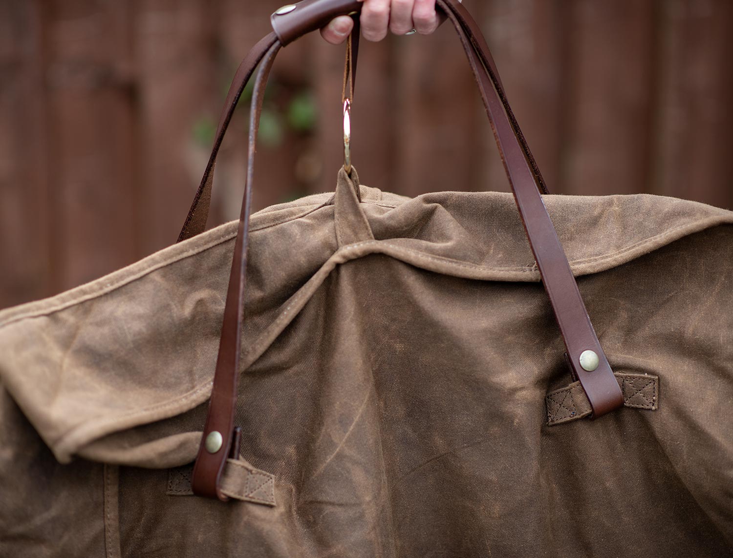 Arterton Signature Waxed Cotton Garment Bag Review Your Average Guy