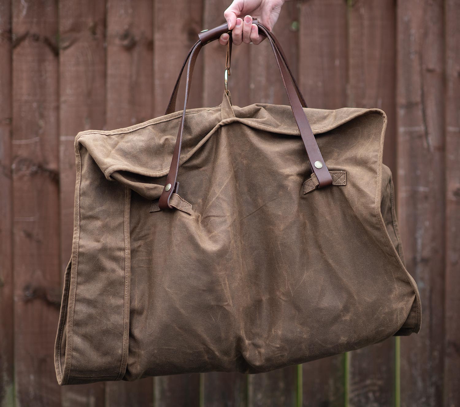 Arterton Signature Waxed Cotton Garment Bag Review Your Average Guy