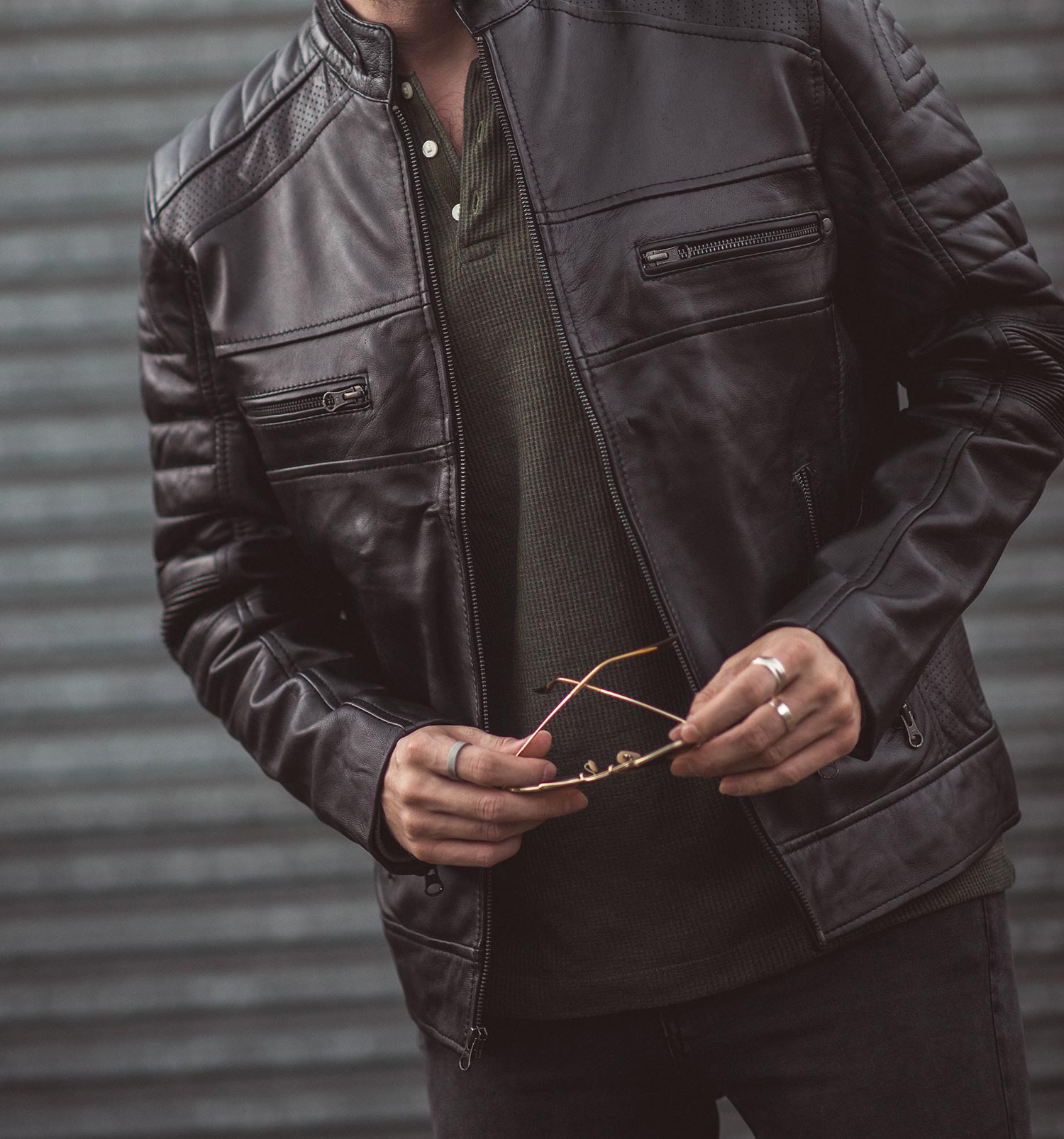 F Jackets Cafe Racer Leather Jacket Review Your Average Guy