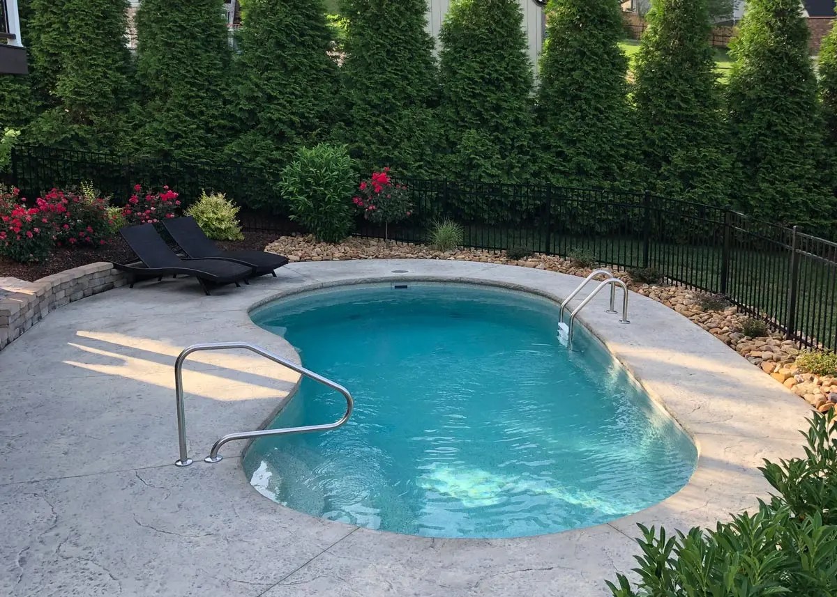 Valencia Latham Fiberglass Pools Your Backyard Haven