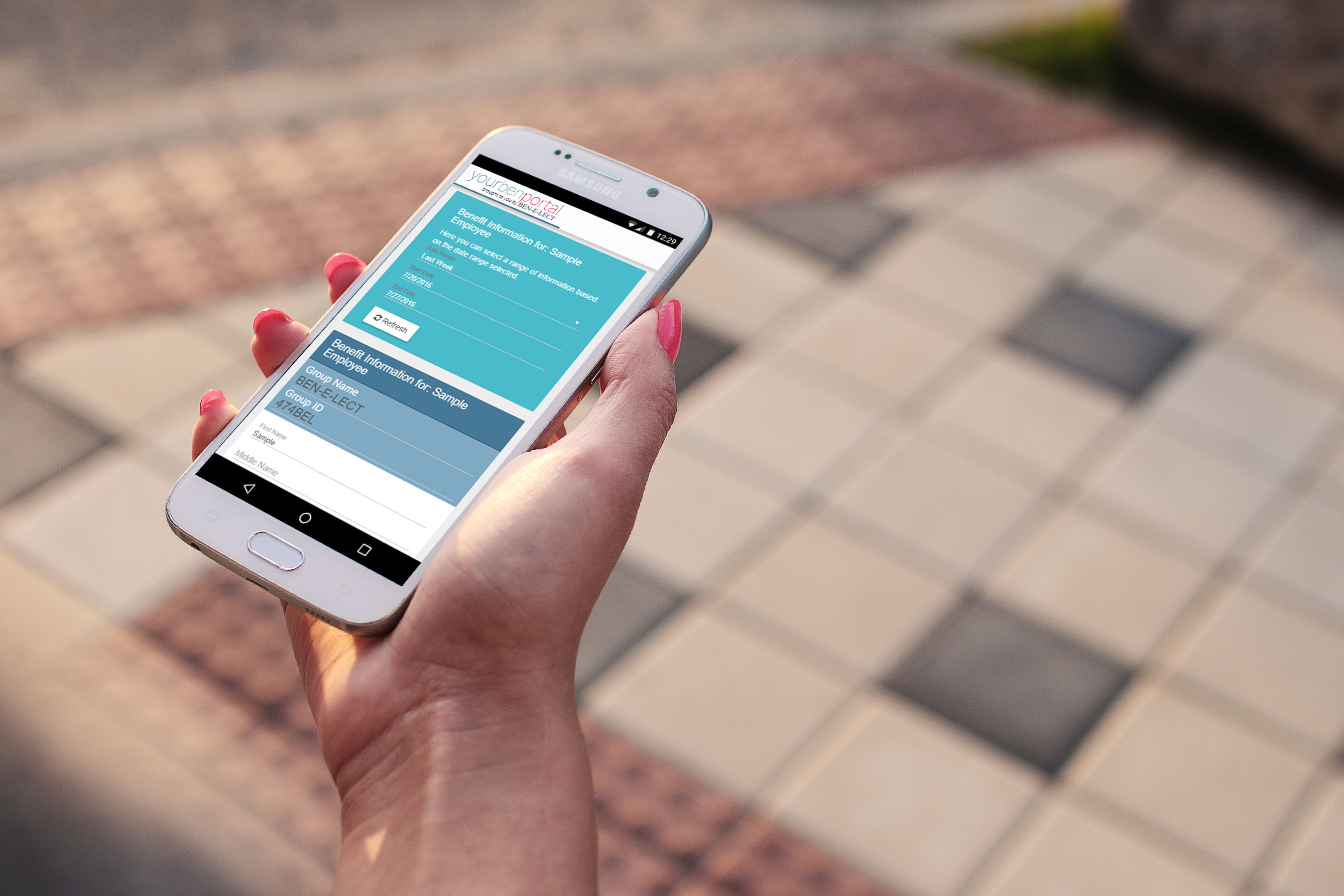 Use Your Cell Phone! Your Benefits Portal