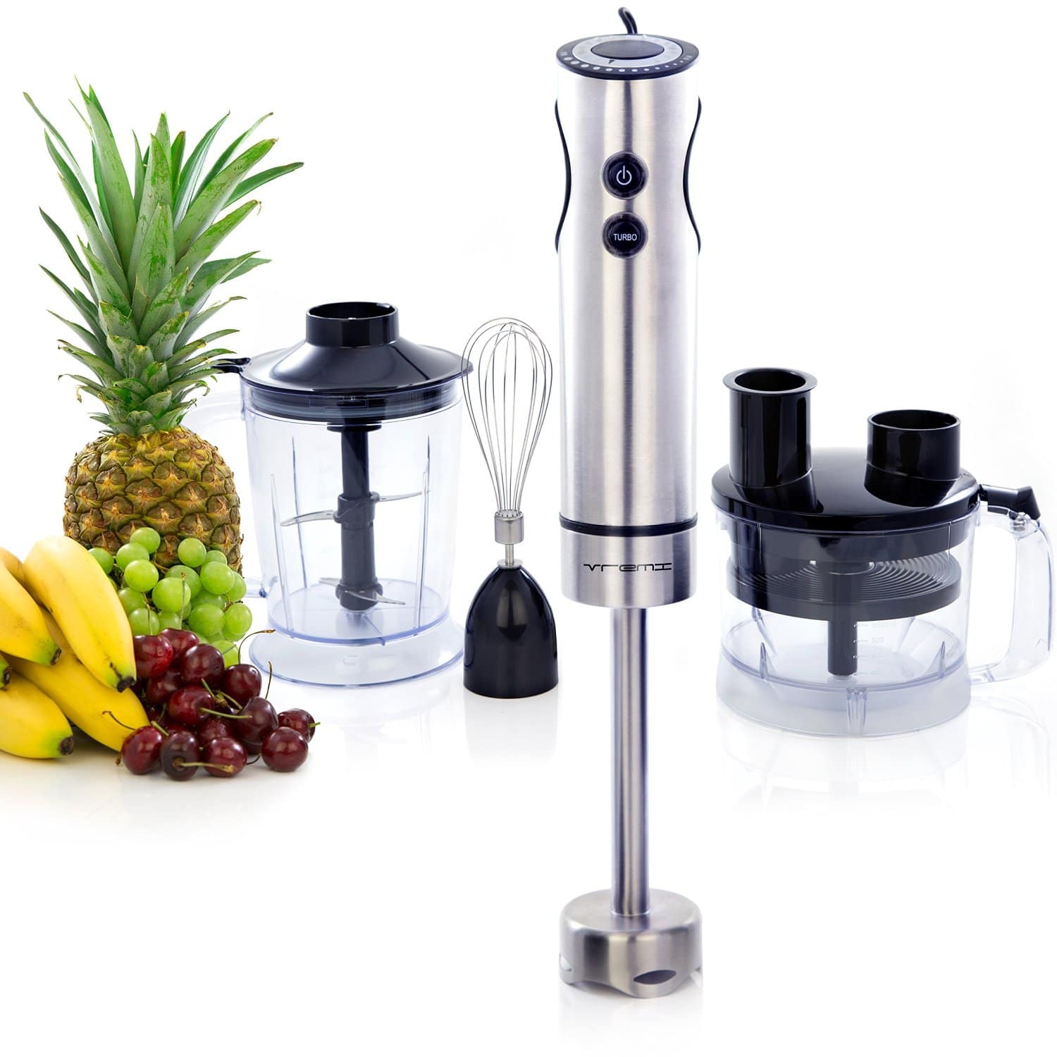 Vremi Stainless Steel 400 Watt Hand Blender Review ⋆ YBKitchen