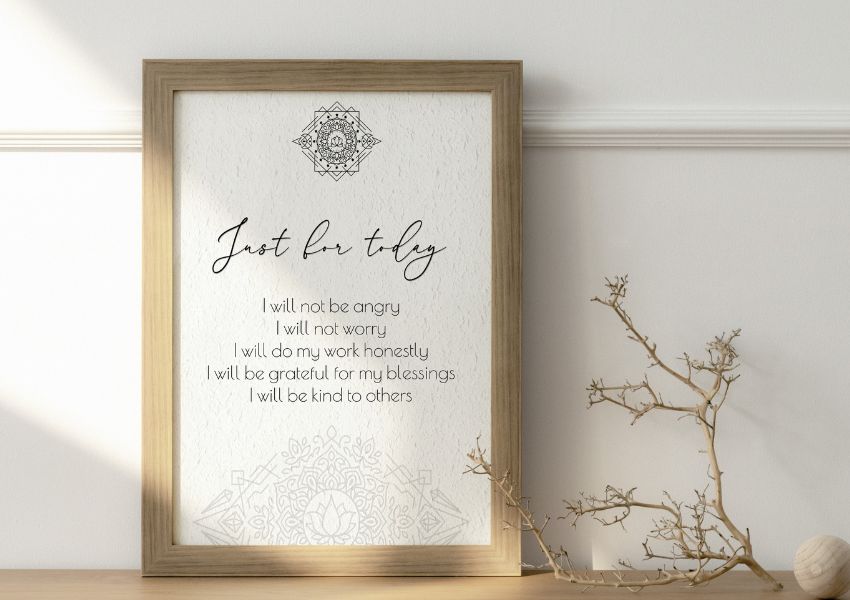 Reiki Principles [FREE Printables] - Your Blissful Self