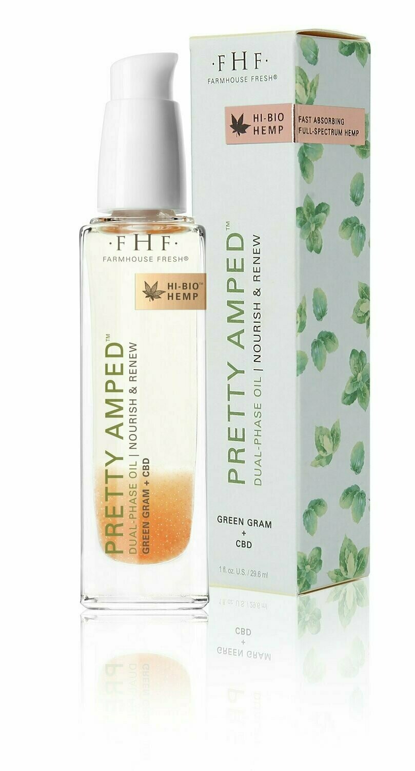 Pretty Amped® HiBio® Hemp Dualphase Oil 1 oz Your Bodys ReTreat