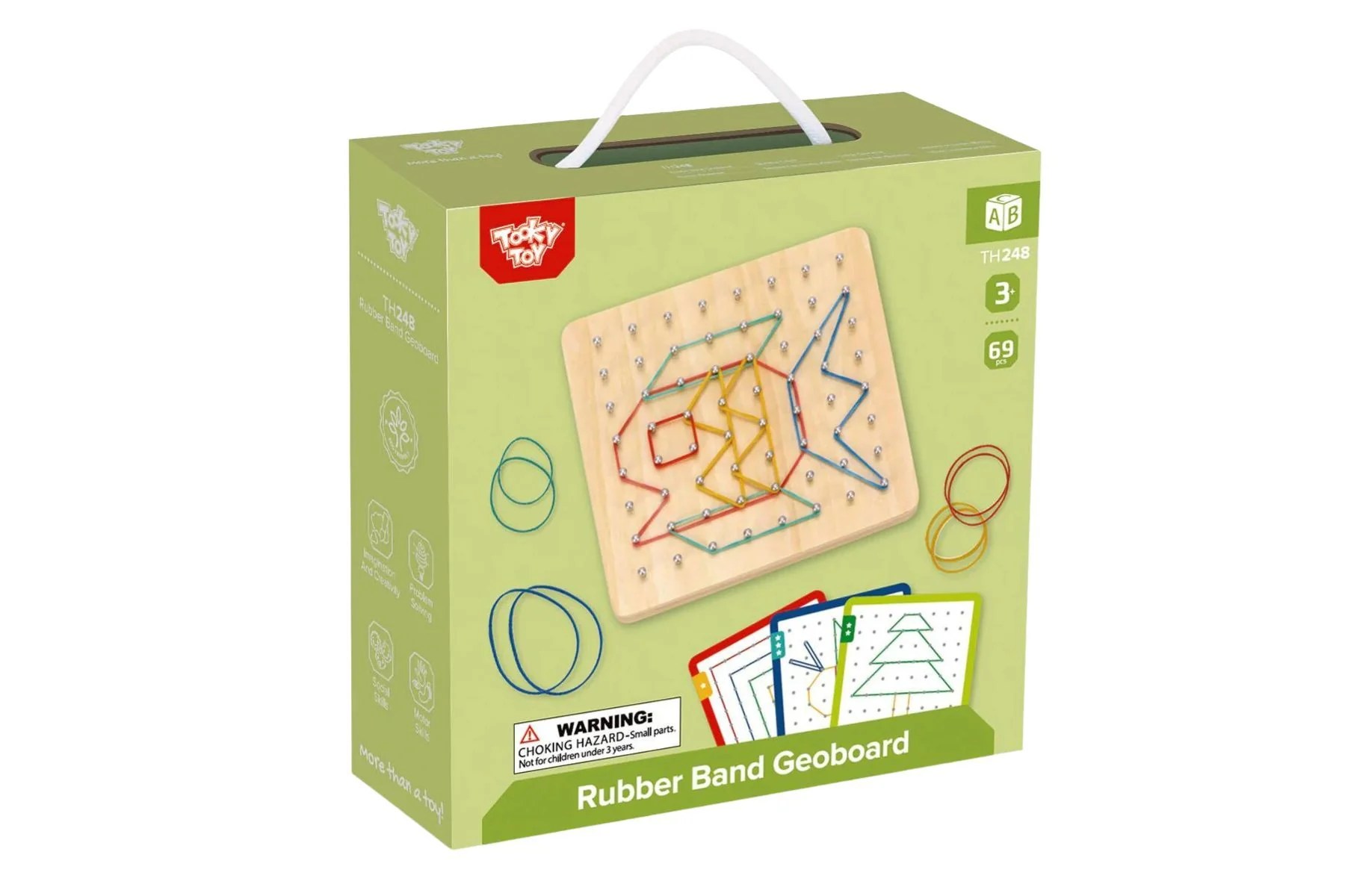Creative Rubber Band Geoboard Pattern Puzzle Game Your Capability Store