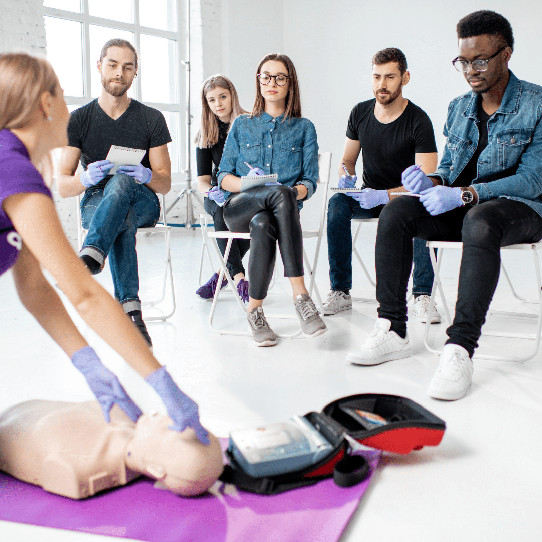 ARC Private Group Training for 5 People Adult First Aid/CPR/AED Blended Your Care First LLC
