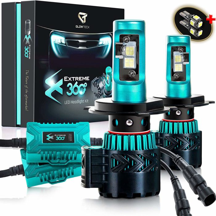 Glowteck LED Headlight Bulbs Conversion Kit YCNY