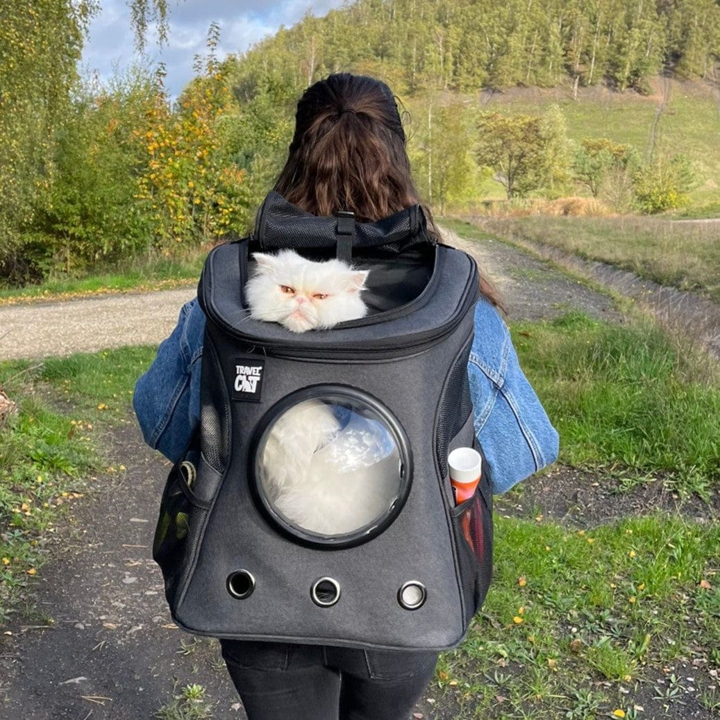 "The Fat Cat" Cat Backpack For Larger Cats Bubble Cat Carrier