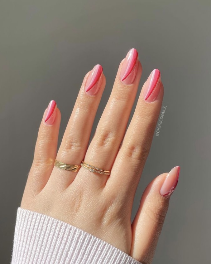 30 Cute Nail Designs With Pink Nail Polish Your Classy Look