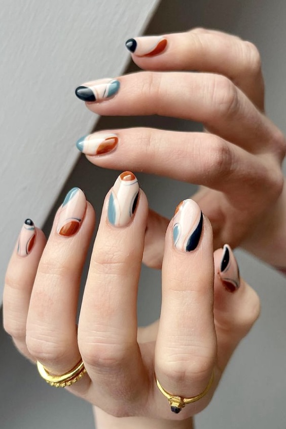 Short Nail Designs For Fall 2023