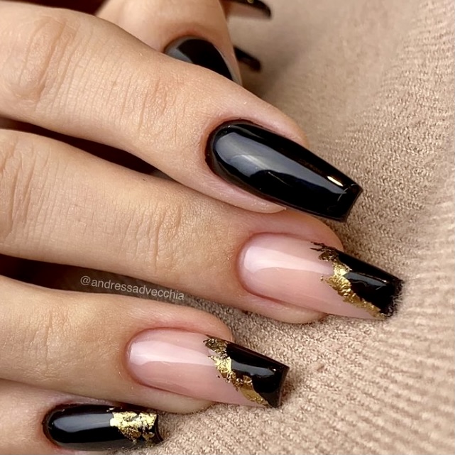 50 Chic Black Nail Designs To Wear All Season Your Classy Look
