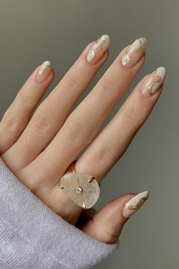 40 Luxury Gold Nail Designs to Match Your Style Your Classy Look