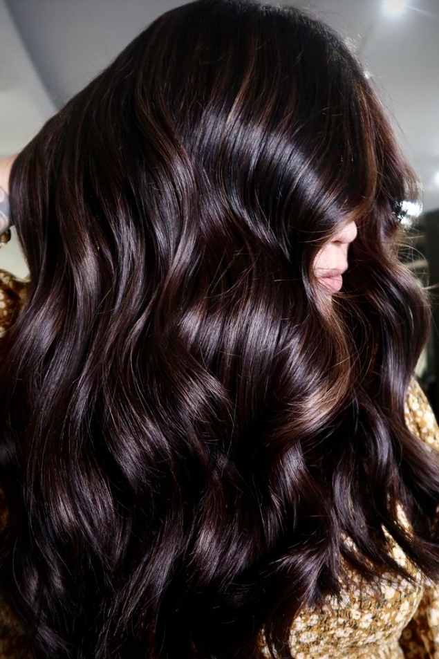 40 Rich and Sophisticated Dark Brown Hair Color Ideas to Try Your