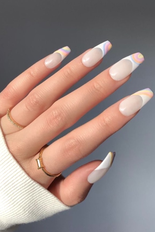 20 Adorable Pastel French Tip Nails for a Chic Look Your Classy Look