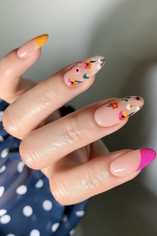 50 Adorable Flower Nail Designs to Try This Summer Your Classy Look