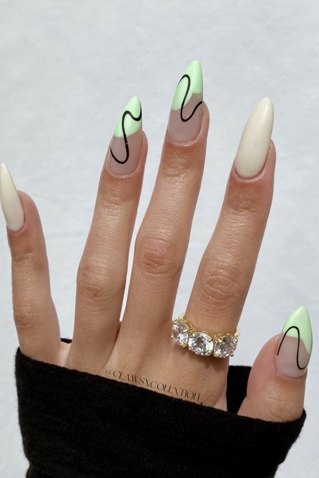 30 Cutest Light Green Nail Designs to Beautify Your Fingers Your