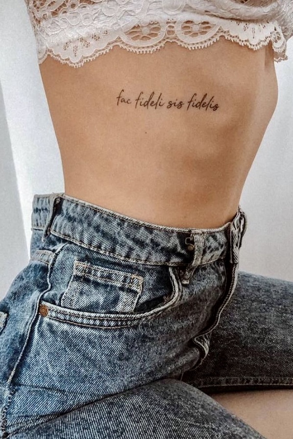40 Rib Tattoo Ideas and Designs for Women Your Classy Look