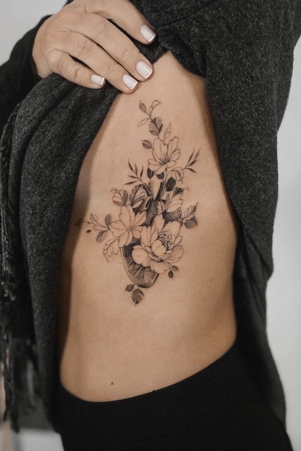 40 Rib Tattoo Ideas and Designs for Women Your Classy Look