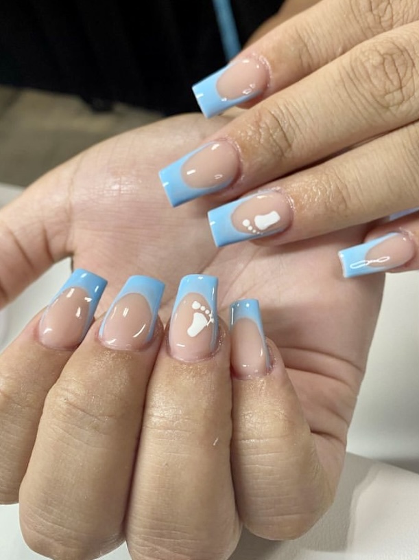 20 Baby Boy Shower Nail Designs Adorable Ideas for Your Celebration