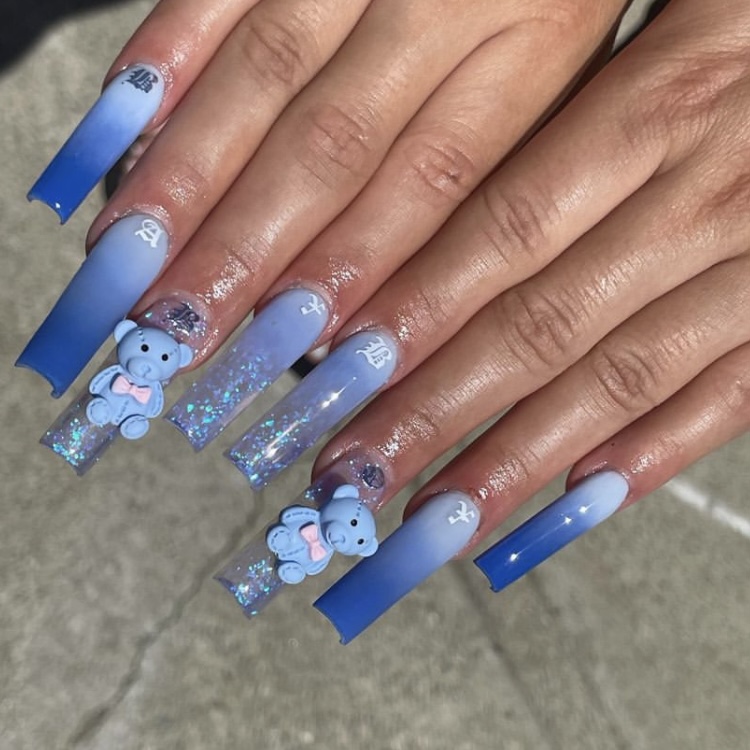 20 Baby Boy Shower Nail Designs Adorable Ideas for Your Celebration
