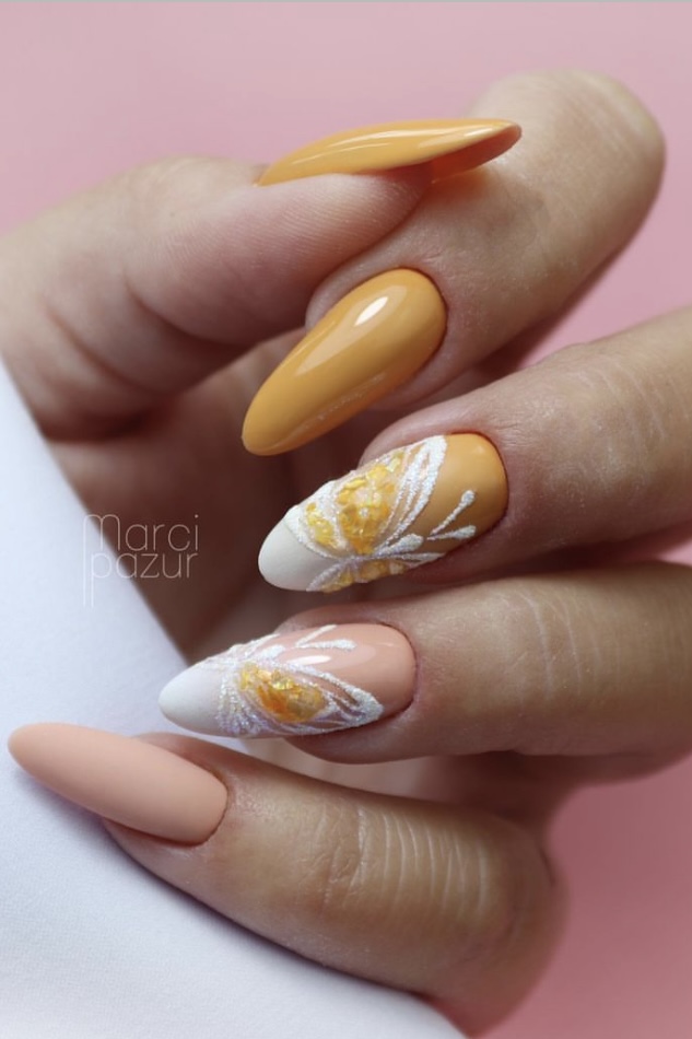 30 Beautiful Mustard Yellow Nail Designs for a Unique Look Your