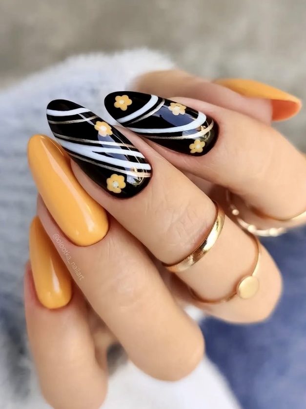 30 Beautiful Mustard Yellow Nail Designs for a Unique Look Your