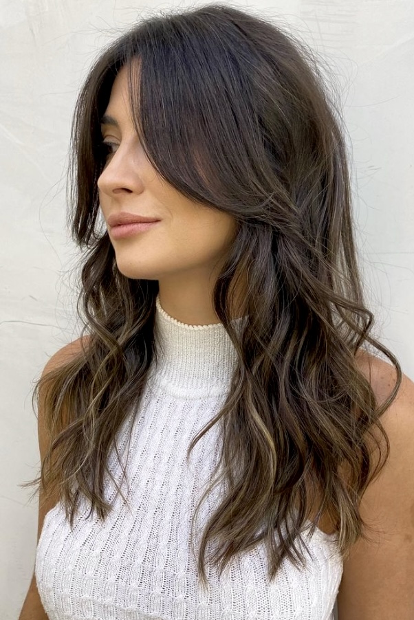 30 Trendy Haircuts with Long Curtain Bangs for Every Hair Type Your