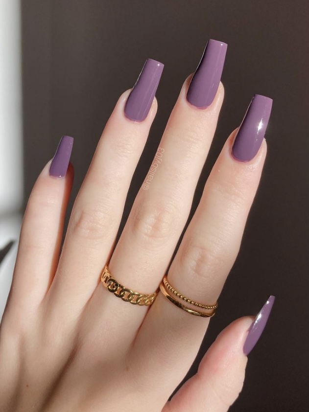 30 Plum Nail Designs to Wear This Season Your Classy Look