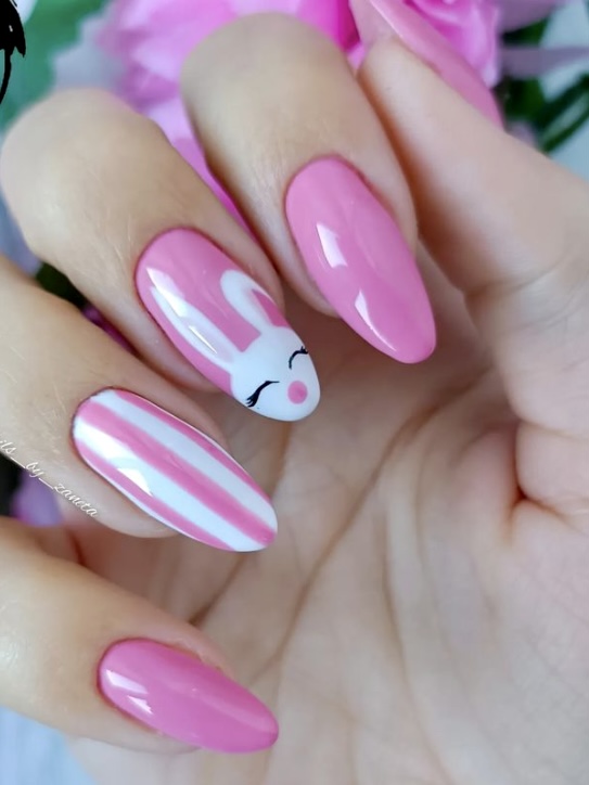 20 Adorable Rabbit Nail Art Ideas For Your Next Manicure Your Classy Look
