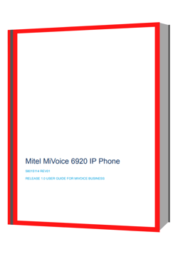 Mitel 6920 Ip Phone | Your Comms Group