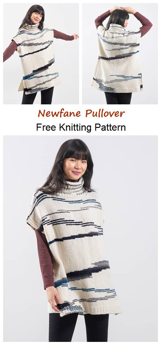 Newfane Pullover Free Knitting Pattern Your Crafts