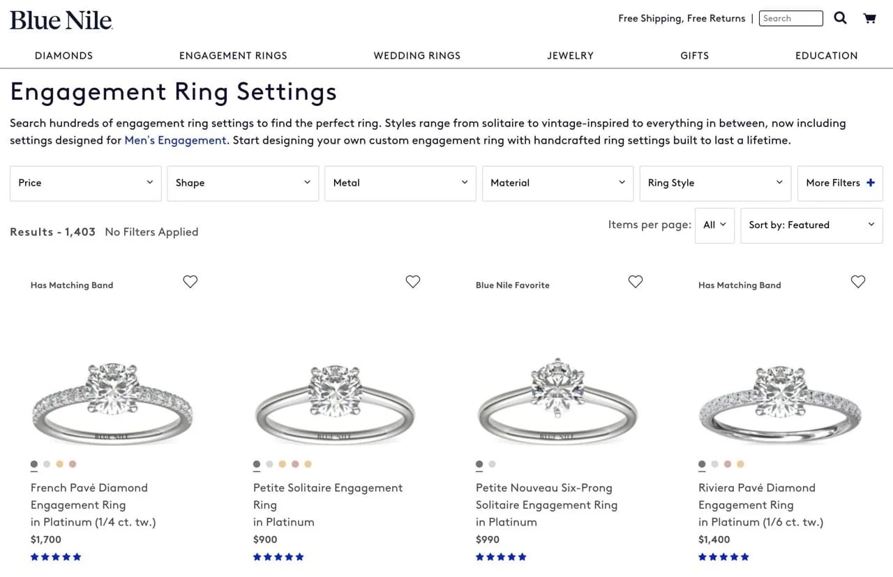 Blue Nile Diamonds Review (2023 Update)