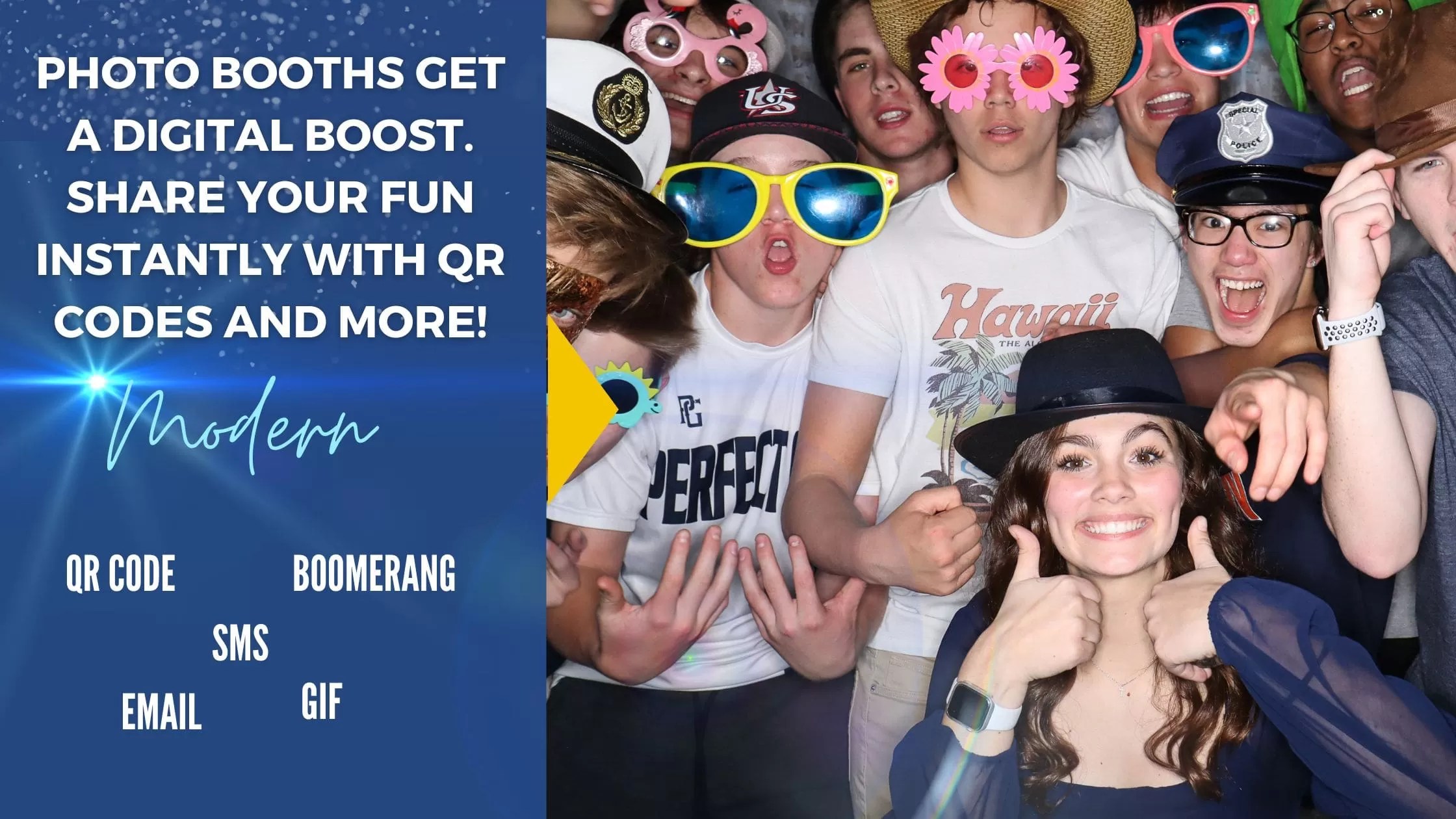 Photo Booths Get a Digital Boost. Share Your Fun Instantly.