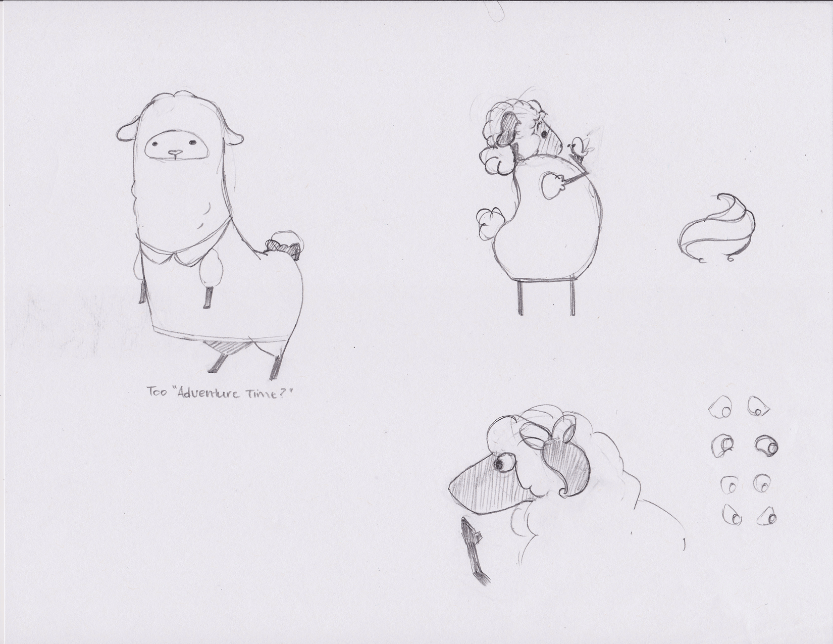 Emma Sheep Dollies Three