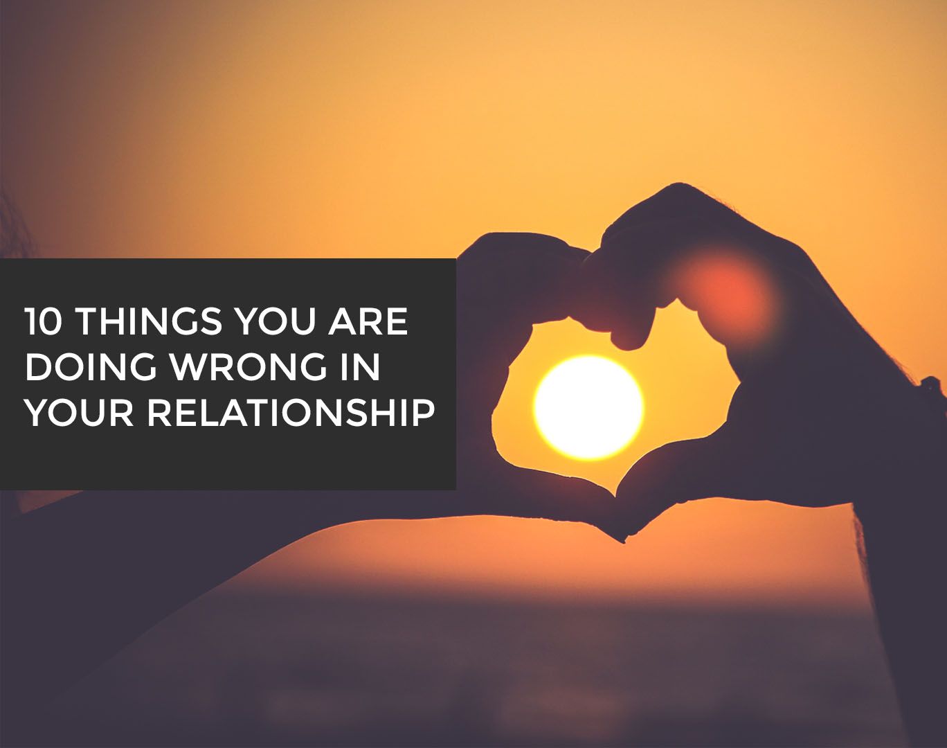 You Are Wrong