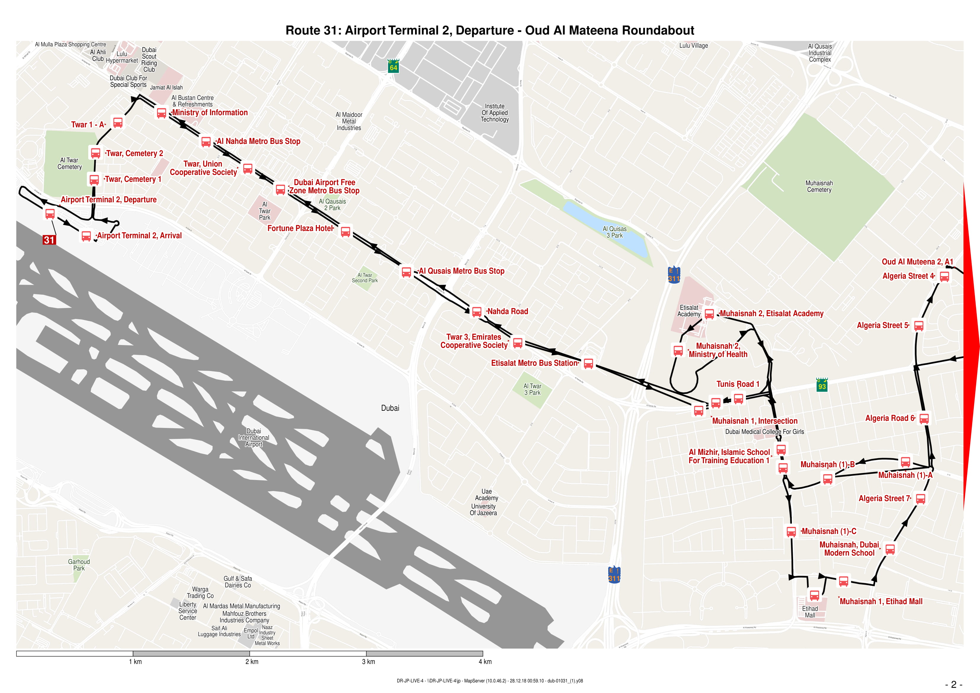 31 Bus Route in Dubai Time Schedule, Stops and Maps Your Dubai Guide