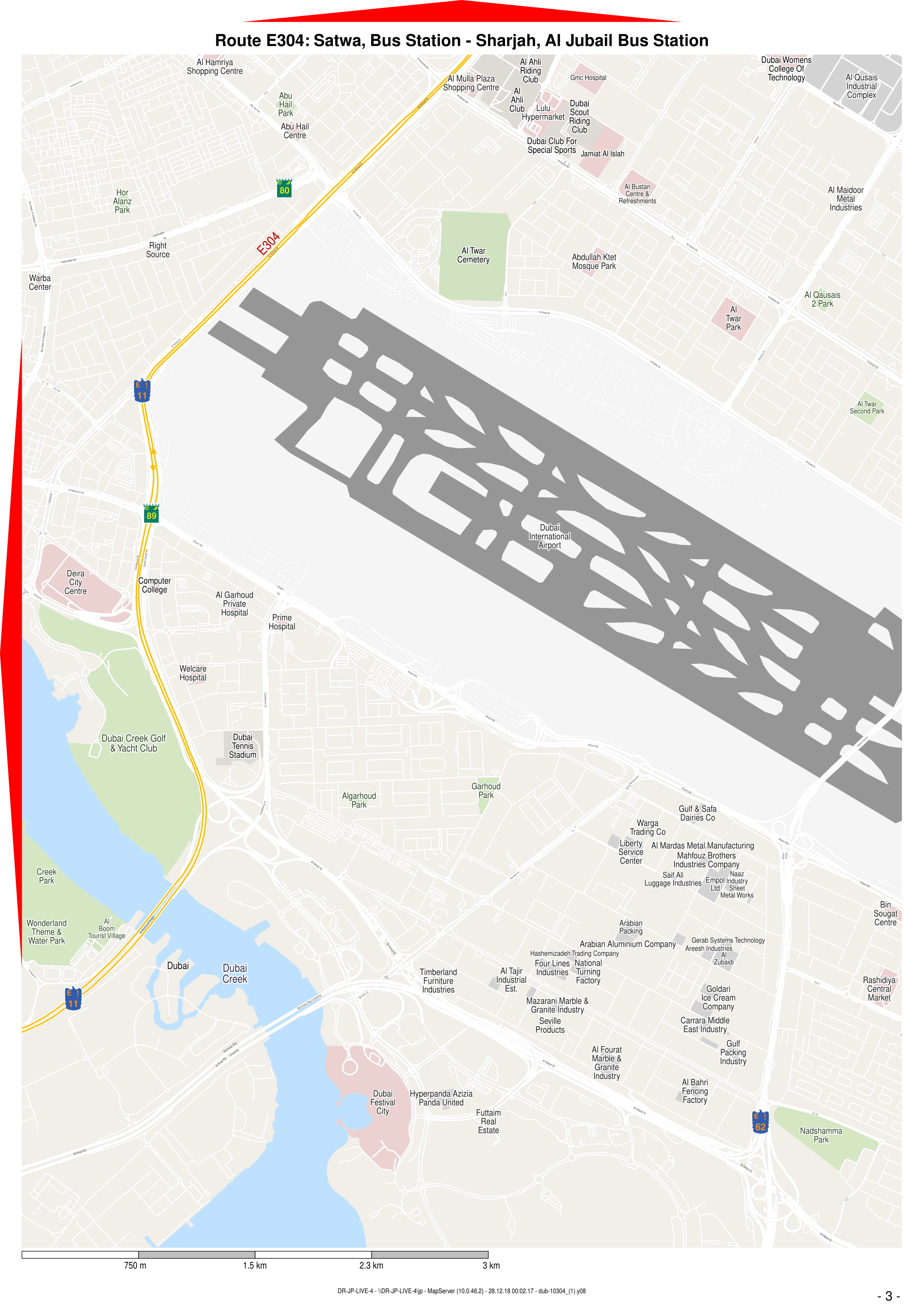 E304 Bus Route in Dubai Time Schedule, Stops and Maps Your Dubai Guide