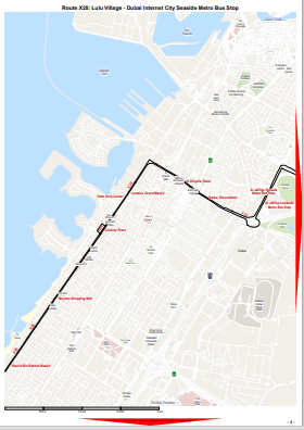 X28 Bus Route Map X28 Bus Route In Dubai - Time Schedule, Stops And Maps - Your Dubai Guide